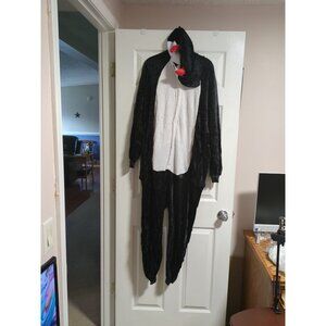 One piece fleece devil pjs/ costume